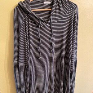 Chic Soul "Don't Fall Tonight Hoodie", Charcoal, 3X